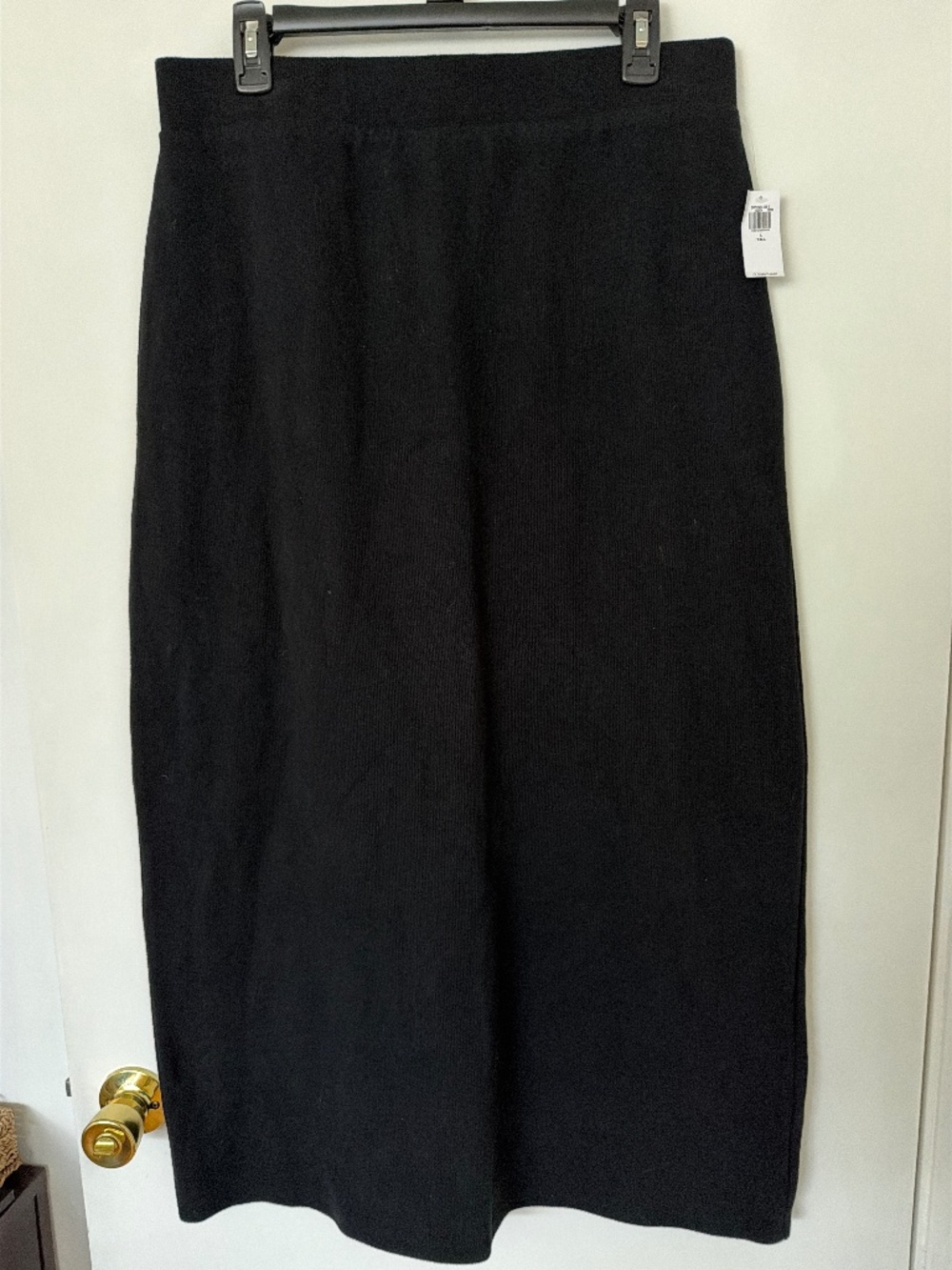 Old Navy Black Knit Maxi Skirt Size L Tall – NWT